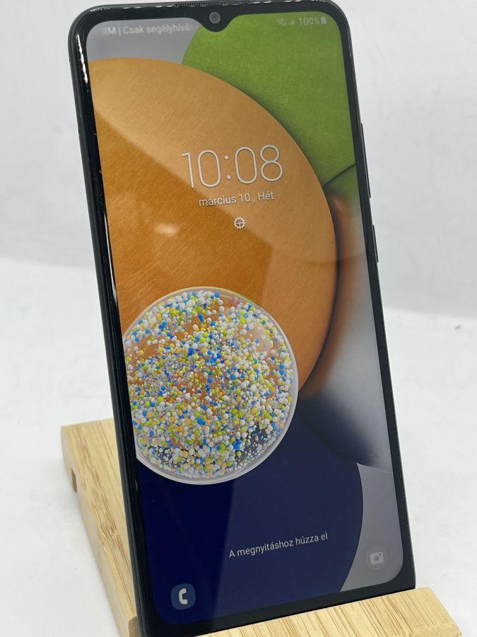Samsung Galaxy A02s 32GB Dual (A025F) , FEKETE, Használt Mobiltelefon